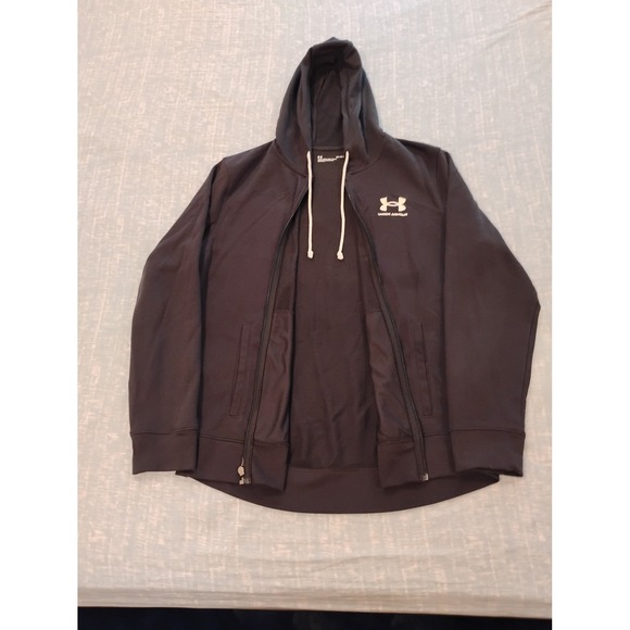 Under Armour Other - Under Armour Cotton Jacket, Size Large, Navy Blue